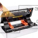 mantenimiento de una impresora de etiquetas
