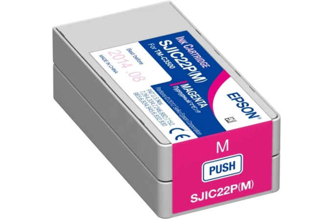 consumible tinta magenta para epson TM C3500