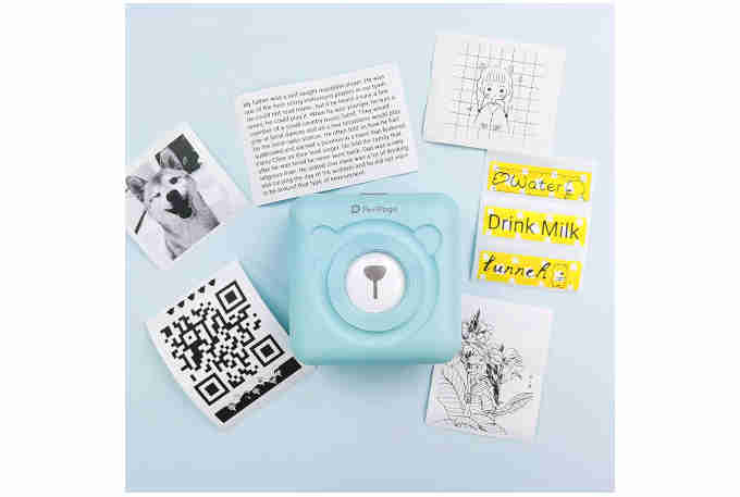 mini impresora de etiquetas aibecy