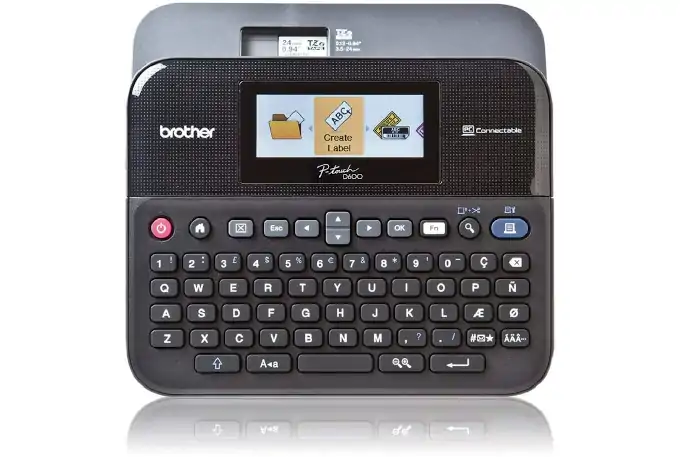 Rotuladora Electrónica Brother con Conexión a PC