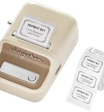 NIIMBOT B21 Etiquetadora, Mini etiquetadora térmica sin Tinta. Compatible con iOS y Android
