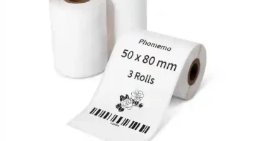 papel compatible con impresora de etiquetas Phomemo M110